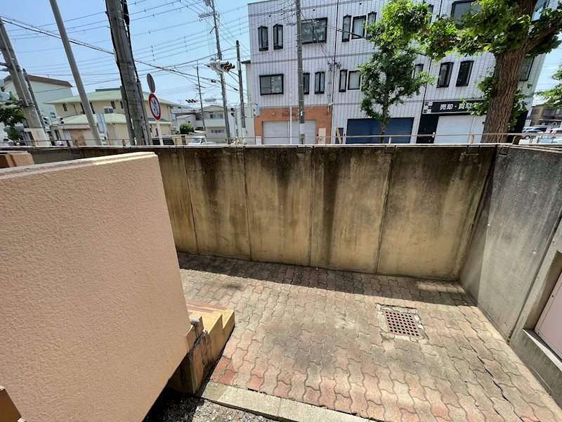 庭　前回入居前写真です。