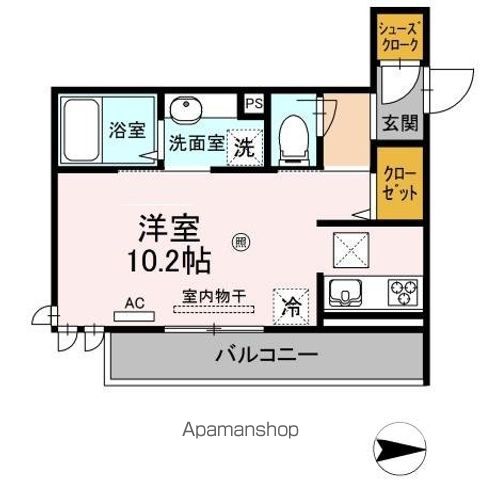 シャルールの間取り写真