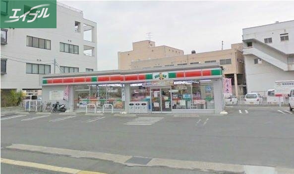 コンビニ　サンクス岡山岡南町店（コンビニ）まで218m