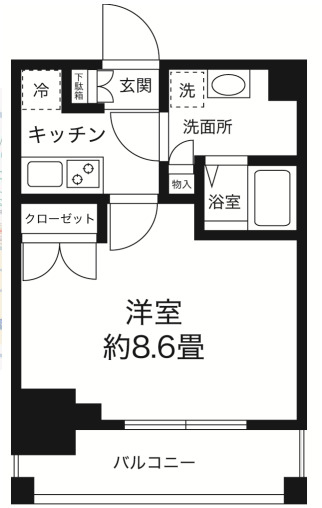 EL-Patio両国の間取り写真
