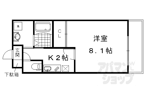 サクシード伏見京町の間取り写真