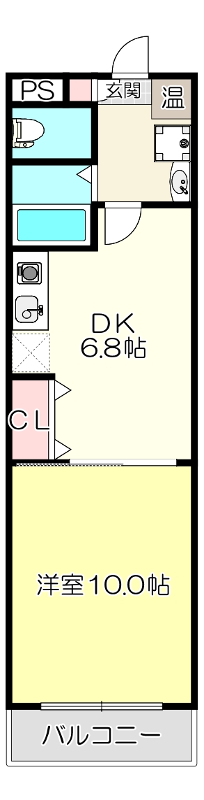 パーク巽東IIの間取り写真