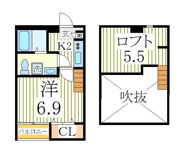 ドルフ柏の間取り写真