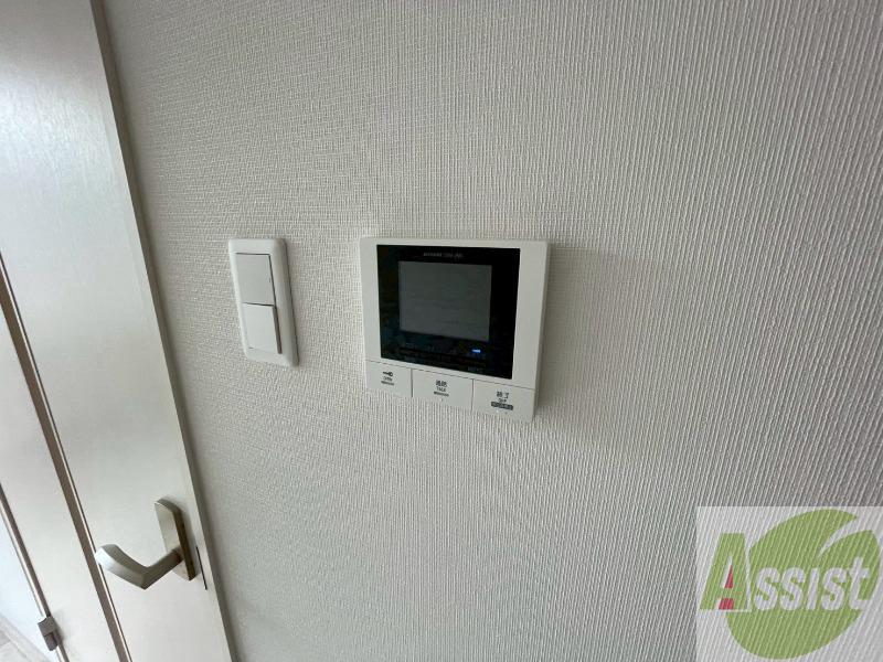 セキュリティ　ＴＶモニター付インターホンです。来客者の顔が見えるので安心！