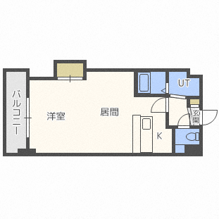 フェアフィールド菊水の間取り写真