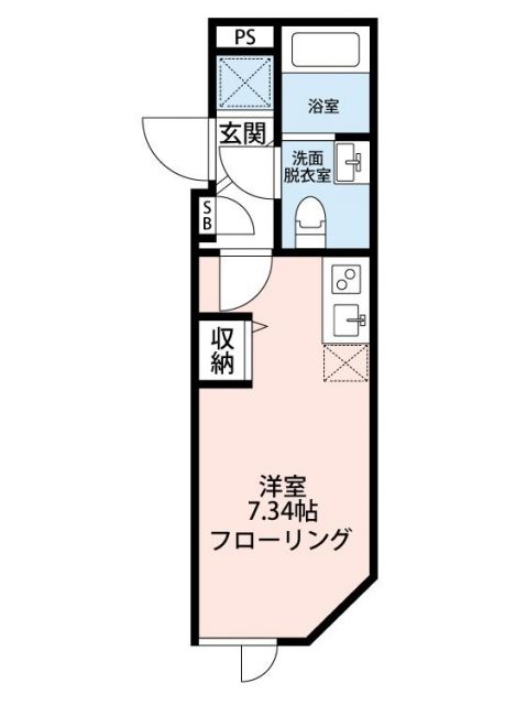 Libo北千住の間取り写真