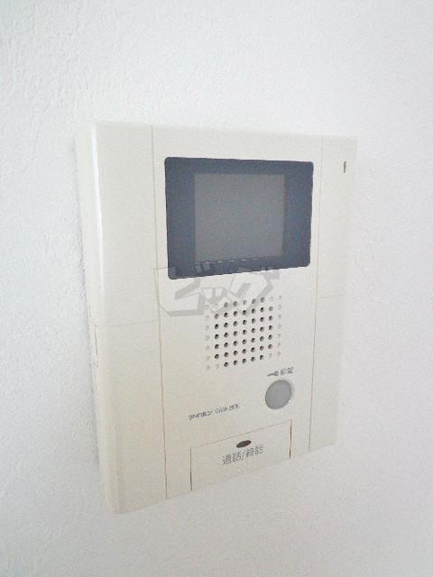 セキュリティ　TVモニターホンでお客様のお顔も見えて安心です！