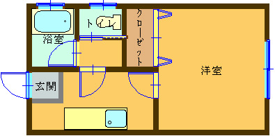 コーポベスタの間取り