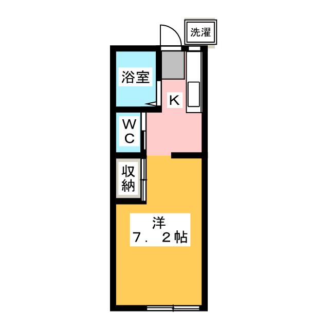 第５ハイツ山村の間取り