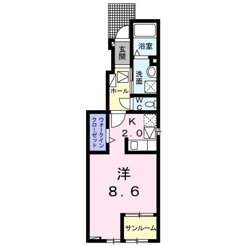 ル・クール　IIの間取り