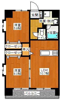 葉月の間取り