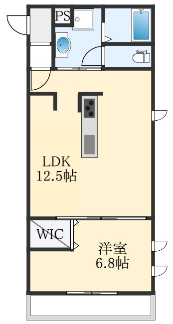 ムーラン ア ヴァンＢ棟の間取り