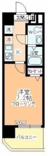 【川口市西川口のマンションの間取り】