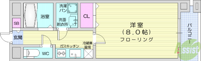 ウィング99の間取り