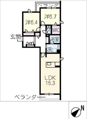 【エルパティオ　Ｓ棟の間取り】