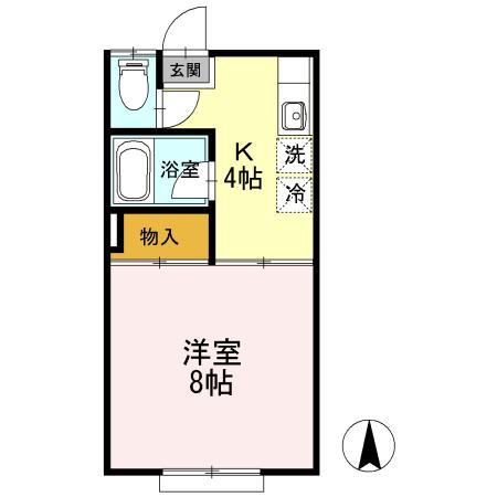 セジュール長根の間取り