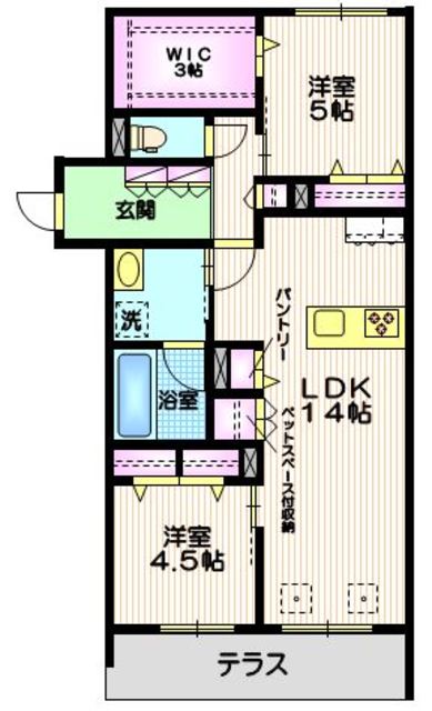 品川区西品川のマンションの間取り