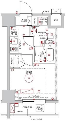 LUMEED横濱南の間取り