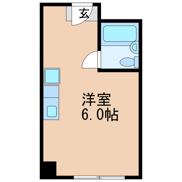 東カン名古屋キャステールの間取り