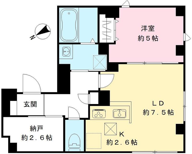 Habitat　Kamadaの間取り