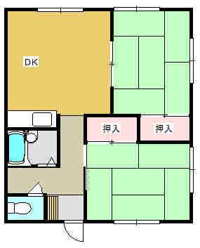 グリーンヒルの間取り