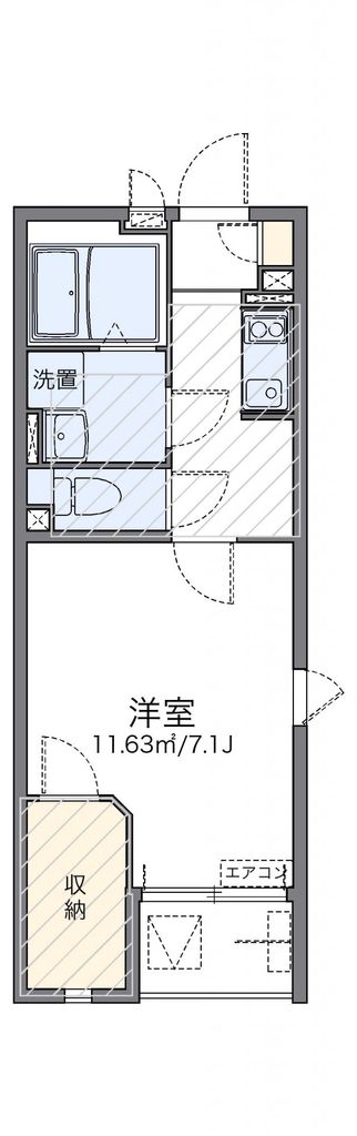 【川崎市中原区宮内のマンションの間取り】