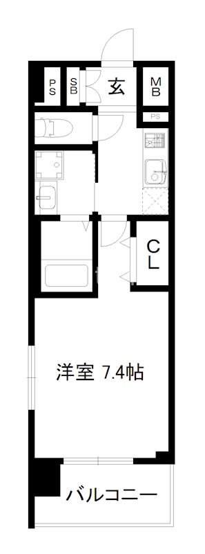 ベラジオ雅び烏丸十条の間取り