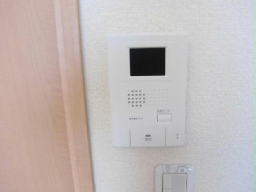 セキュリティ　モニター付きインターホン