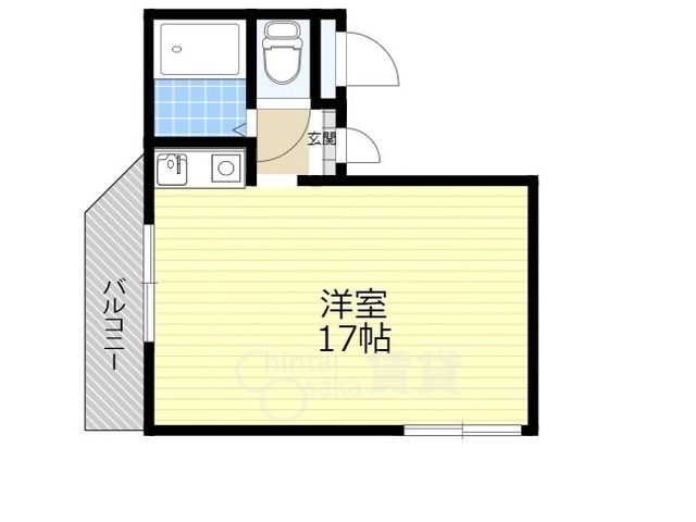 川西市多田桜木のマンションの間取り