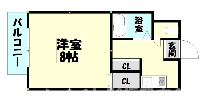 糟屋郡粕屋町原町のマンションの間取り