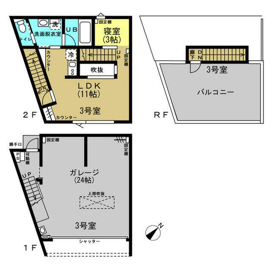 ルーラル二十六番館の間取り