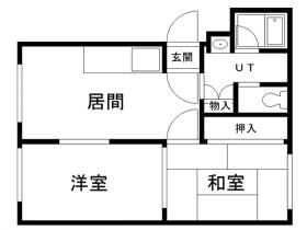 札幌市西区山の手一条のマンションの間取り