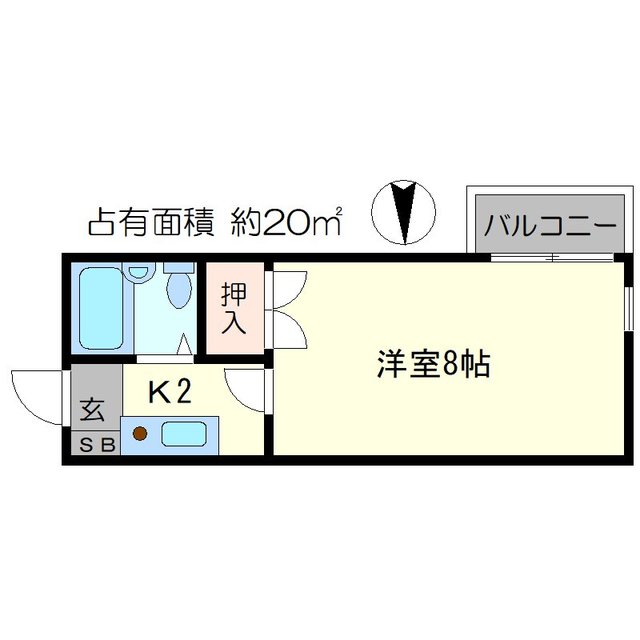 【グランデスペランスの間取り】