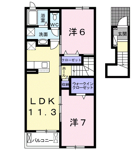 【エトワール・Ｎの間取り】