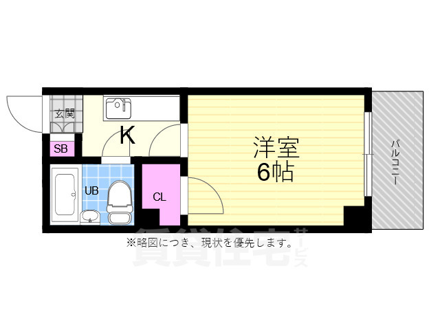 広島市中区舟入中町のマンションの間取り