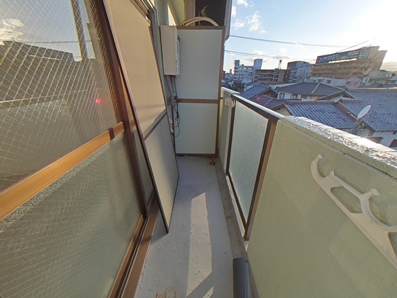 バルコニー　※別部屋の写真です