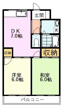 ベンデュール小平の間取り