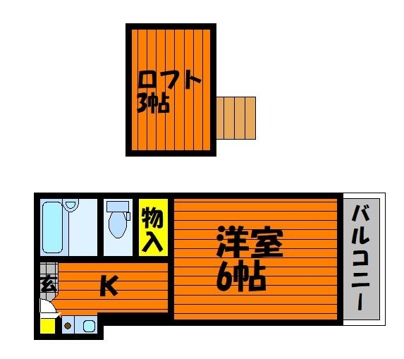 プレール庭瀬駅前の間取り