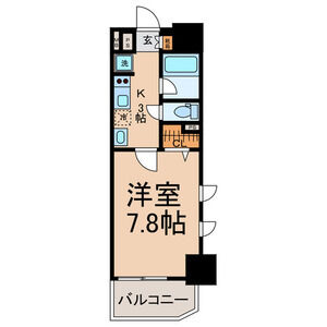 ベレーサ名駅ウエストの間取り