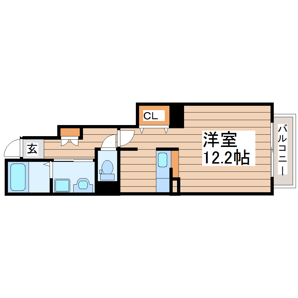 ミールムみなもとIIの間取り