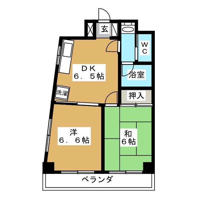 セルーエ三鷹の間取り