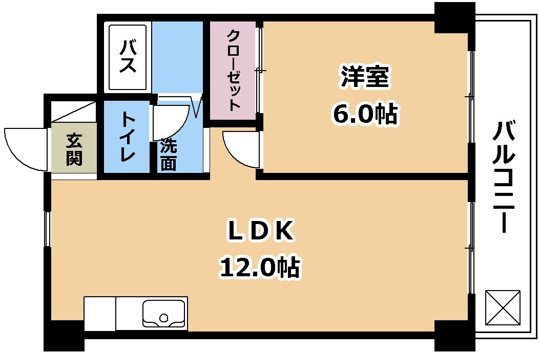 第16洛西ハイツ瀬田の間取り