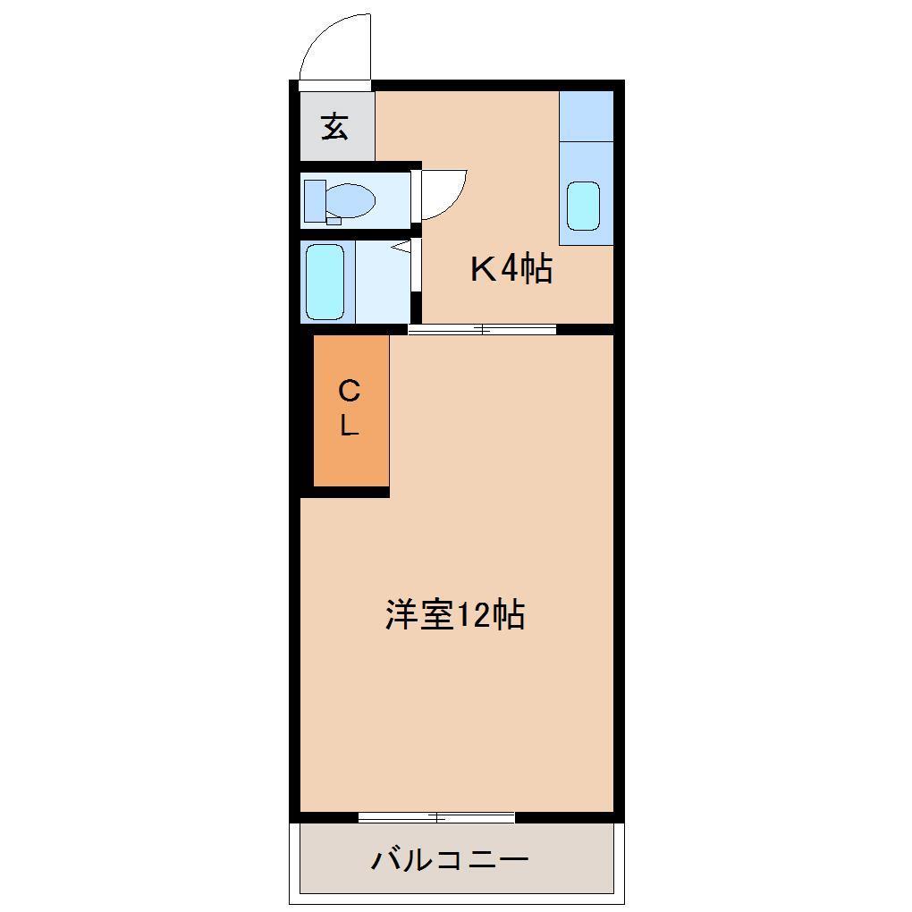 コンフォート堀川の間取り