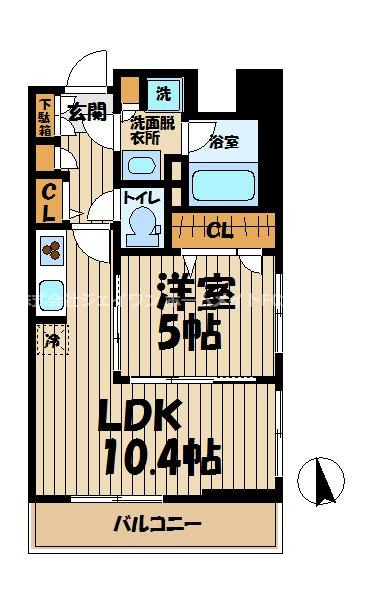 ベルヴュコート湘南の間取り