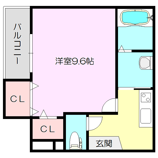 フジパレス井高野1番館の間取り