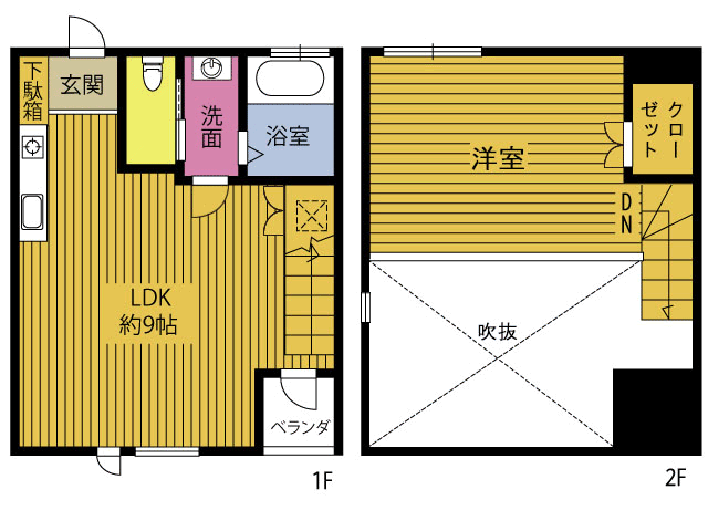 【プロスペリタ羽屋の間取り】