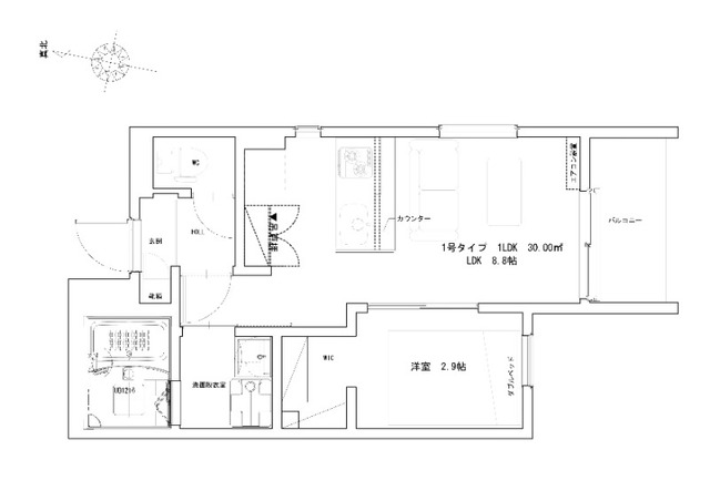 REGALEST 七道都の間取り