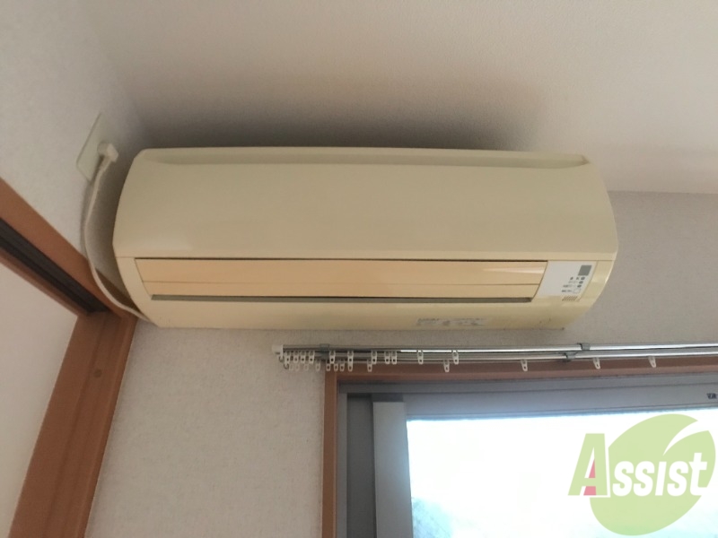 その他設備　ちゃんとエアコンもついているので、安心してくださいね。