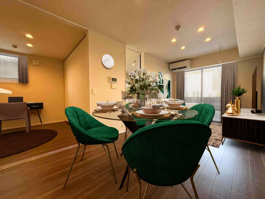 居室・リビング　エントランス