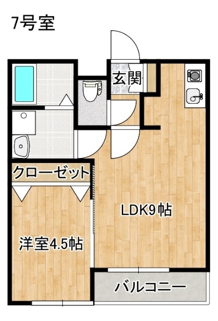 ピオニーの間取り